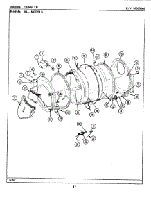 08 - Tumbler parts for Maytag Dryer LDG9801AAW from AppliancePartsPros.com
