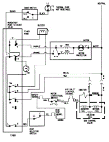 07 - Wiring Information (Aae & Aam) parts for Admiral Dryer LDGA200AAM from AppliancePartsPros.com