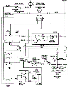 08 - Wiring Information parts for Admiral Dryer LDGA400AAW from AppliancePartsPros.com