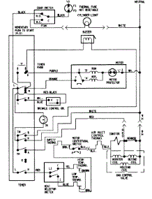 07 - Wiring Information parts for Admiral Dryer LDGA500AAW from AppliancePartsPros.com