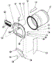 03 - Fr Blkhd, Air Duct, Felt Seal & Cylinder