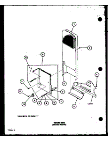 03 - Heater Box (Electric Models) parts for Amana Dryer LED450 / P7762233W from AppliancePartsPros.com