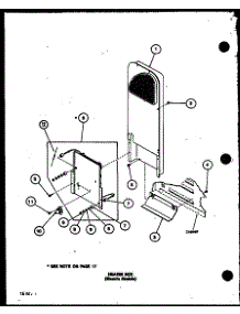 03 - Heater Box (Electric Models) parts for Amana Dryer LED850 / P7804809W from AppliancePartsPros.com