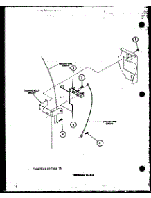 08 - Terminal Block parts for Amana Dryer LED902 / P7804819W from AppliancePartsPros.com