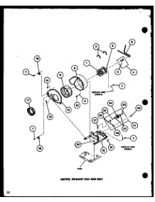 06 - Motor parts for Amana Dryer LG2501 / P7762206W W from AppliancePartsPros.com