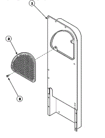 12 - Heater Box Assy Replacement parts for Amana Dryer LG4209W2 / PLG4209W2 from AppliancePartsPros.com