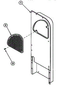 12 - Heater Box Assy Replacement parts for Amana Dryer LG8219L2 / PLG8219L2 from AppliancePartsPros.com