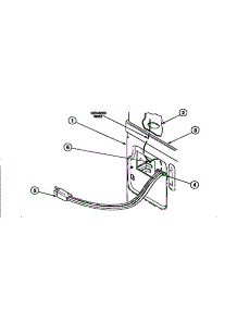 18 - Power Cords parts for Amana Dryer LG8219L2 / PLG8219L2 from AppliancePartsPros.com