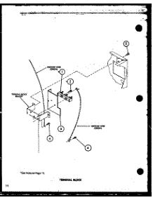 10 - Terminal Block parts for Amana Dryer LGD312 / P7762222W W from AppliancePartsPros.com
