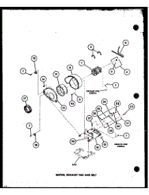 06 - Motor parts for Amana Dryer LGD512 / P7762224W W from AppliancePartsPros.com