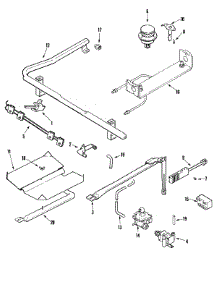 04 - Gas Controls parts for Admiral Range LGR3725ADC from AppliancePartsPros.com