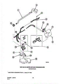 11 - Gas Valve, Igniter & Gas Conversion Kits parts for Amana Dryer LGS19AW / PLGS19AW from AppliancePartsPros.com