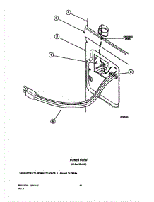 13 - Power Cord parts for Amana Dryer LGS33AW / PLGS33AW from AppliancePartsPros.com