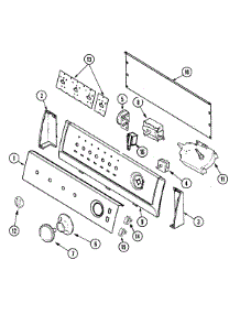 04 - Control Panel parts for Admiral Washer LNC6766B71 from AppliancePartsPros.com