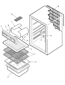 03 - Refrigerator parts for Admiral Refrigerator LPK5404ARW from AppliancePartsPros.com