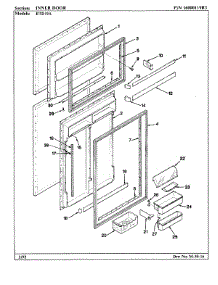 04 - Inner Door parts for Maytag Refrigerator LRTD19A / 9E11A from AppliancePartsPros.com