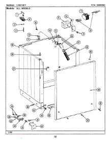 04 - Cabinet (Lse7800ace,Ade,Aee) parts for Maytag Washer Dryer Combo LSE7800ACE from AppliancePartsPros.com