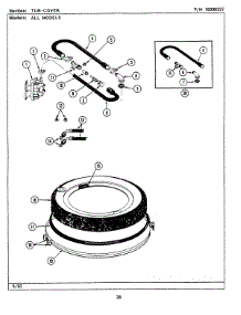 15 - Tub Cover (Lse7800adw,Adl,Acw,Acl) parts for Maytag Washer Dryer Combo LSE7800ADW from AppliancePartsPros.com