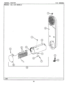 10 - Heater (Lse7800ace,Ade,Aee) parts for Maytag Washer Dryer Combo LSE7800AEE from AppliancePartsPros.com