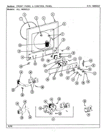 08 - Front (Lse7800ael,Aew) parts for Maytag Washer Dryer Combo LSE7800AEW from AppliancePartsPros.com