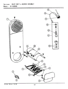 06 - Inlet Duct & Heater Assembly (Se9900) parts for Maytag Washer Dryer Combo LSE9900 from AppliancePartsPros.com