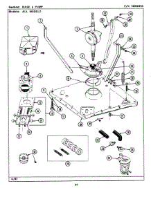 05 - Base & Pump (Lsg9900aal,Aaw,Abl,Abw) parts for Maytag Washer Dryer Combo LSE9900ACE from AppliancePartsPros.com