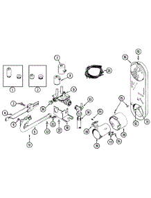 09 - Gas Valve parts for Jenn-Air Washer Dryer Combo LSG2704W from AppliancePartsPros.com