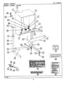 07 - Cabinet parts for Maytag Washer Dryer Combo LSG9900AAE from AppliancePartsPros.com