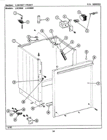 07 - Cabinet-Front (Lsg9900aal,Aaw,Abl,Abw) parts for Maytag Washer Dryer Combo LSG9900AAL from AppliancePartsPros.com
