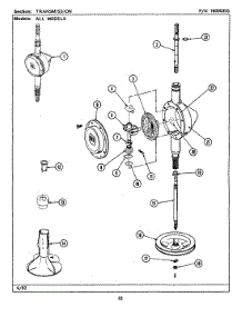 15 - Transmission (Lsg9900aal,Aaw,Abl,Abw) parts for Maytag Washer Dryer Combo LSG9900AAW from AppliancePartsPros.com