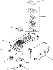 02 - Controls parts for Admiral Refrigerator LTF2112ARZ from AppliancePartsPros.com