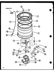 07 - Page 8 parts for Amana Washer LW2300 / P7762102W W from AppliancePartsPros.com