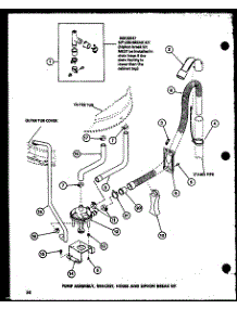 09 - Pump Assy parts for Amana Washer LW2302 / P7762112W W from AppliancePartsPros.com