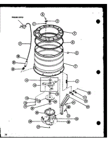 05 - Page 16 parts for Amana Washer LW2403 / P7762127W W from AppliancePartsPros.com