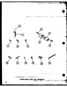 09 - Power Cord parts for Amana Washer LW3303L / P1164318W L from AppliancePartsPros.com