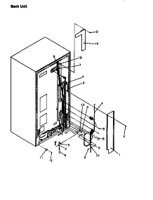 10 - Graphic Panel, Ctrl Mtg Plate And Ctrls parts for Amana Washer LW3503L2 / PLW3503L2 from AppliancePartsPros.com