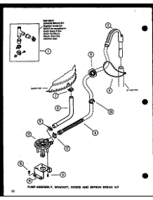 09 - Pump Assy parts for Amana Washer LW3603W / P1122405W W from AppliancePartsPros.com