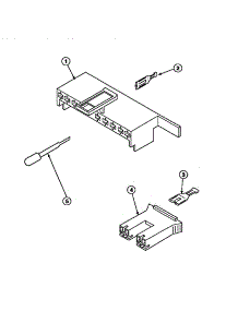 19 - Mixing Valve & Motor Conn Blocks, Term parts for Amana Washer LW4203L2 / PLW4203L2 B from AppliancePartsPros.com