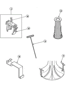 26 - Special Tools parts for Amana Washer LW6163LM / PLW6163LM B from AppliancePartsPros.com