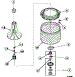 02 - Agitator / Drive Bell / Seal Kit / Tub & Hub