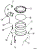 13 - Outer Tub, Cover And Pressure Hose