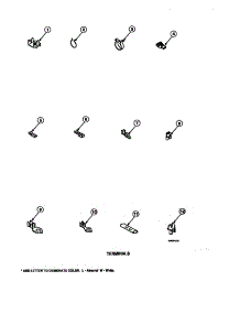 26 - Terminals parts for Amana Washer LW6601W2 / PLW6601W2 A from AppliancePartsPros.com