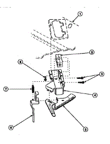 15 - Out-Of-Balance Switch parts for Amana Washer LW6661W2 / PLW6661W2 B from AppliancePartsPros.com