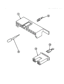 19 - Mixing Valve & Motor Conn Blocks, Term parts for Amana Washer LW8203W2 / PLW8203W2 B from AppliancePartsPros.com