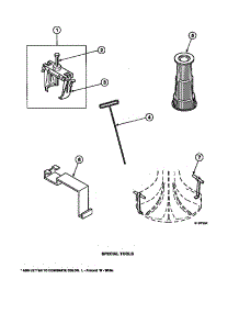 25 - Special Tools parts for Amana Washer LW8252L2 / PLW8252L2 A from AppliancePartsPros.com