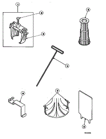 18 - Special Tools parts for Amana Washer LW8263W2 / PLW8263W2 B from AppliancePartsPros.com