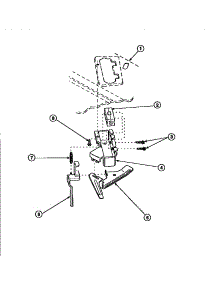 22 - Out-Of-Balance Switch parts for Amana Washer LW8303L2 / PLW8303L2 B from AppliancePartsPros.com