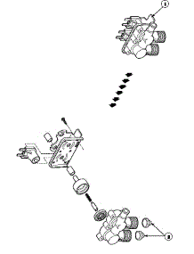 18 - Mixing Valve parts for Amana Washer LW8413L2 / PLW8413L2 B from AppliancePartsPros.com