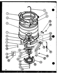 03 - Page 5 parts for Amana Washer LWD352W / P1122913W from AppliancePartsPros.com