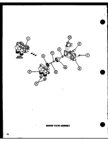 03 - Mixing Valve Assy parts for Amana Washer LWD353 / P1110508W W from AppliancePartsPros.com
